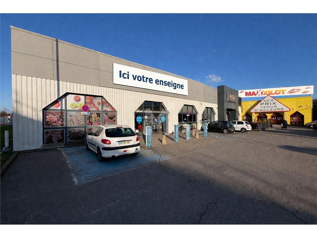 **Visibilité exceptionnelle en façade de la Franc