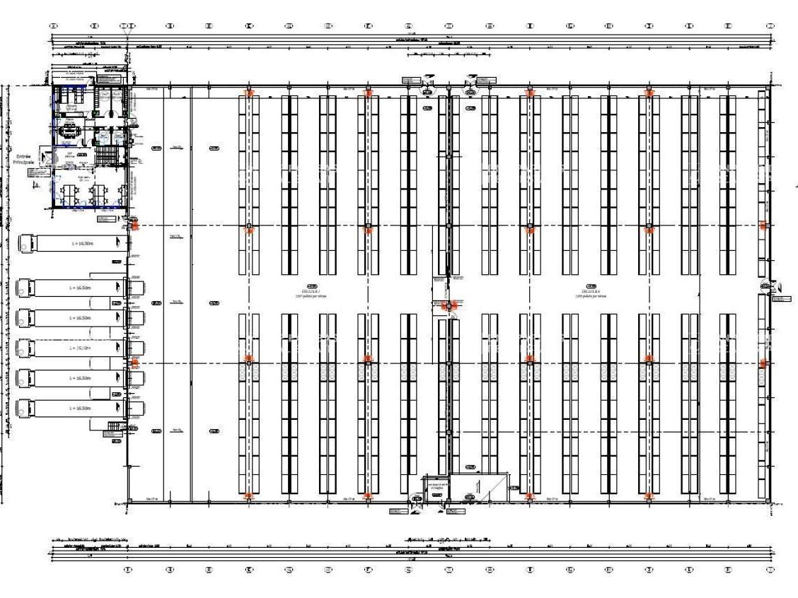 6425 m² pour cetentrepôts classe b en vente à Monswiller