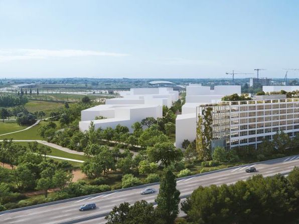 2106 m² pour ce bureaux en location à Montpellier