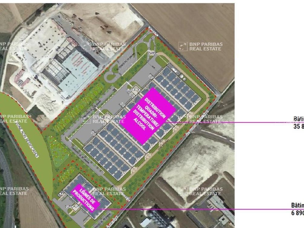 Vente Entrepôts classe A 35892 m² non divisibles 17400 Saint-jean-d'angély