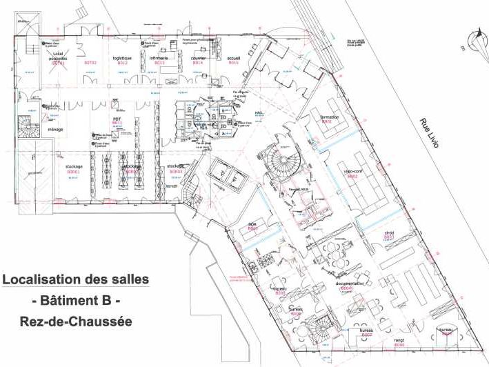 Location bureaux 1556 m² divisibles à partir de 750 m²