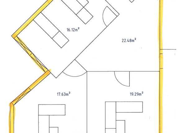 Location bureaux 335 m² divisibles à partir de 83 m²