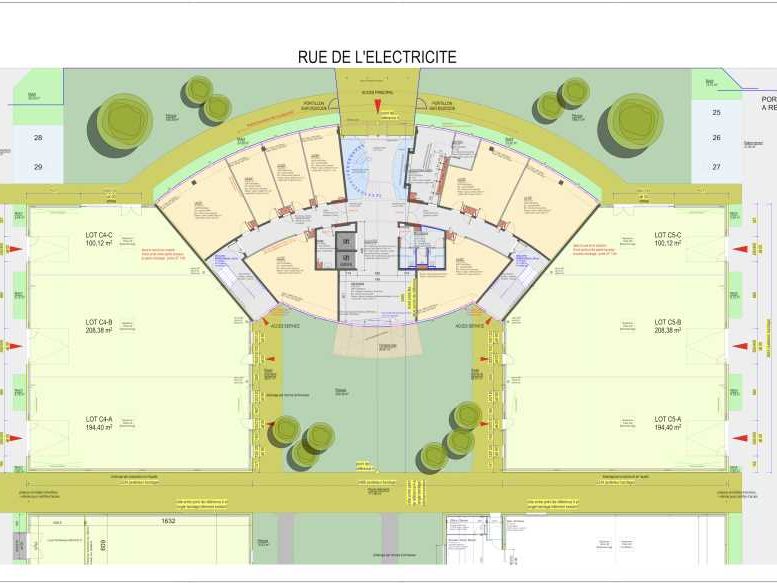 Location bureaux 583 m² divisibles à partir de 24 m²