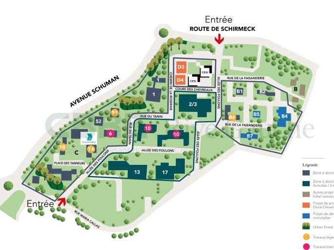 Location bureaux 154 m² non divisibles