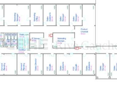 Location bureaux 954 m² divisibles à partir de 374 m²