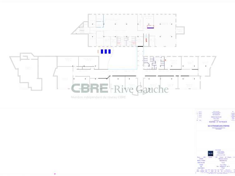 Location bureaux 846 m² divisibles à partir de 37 m²