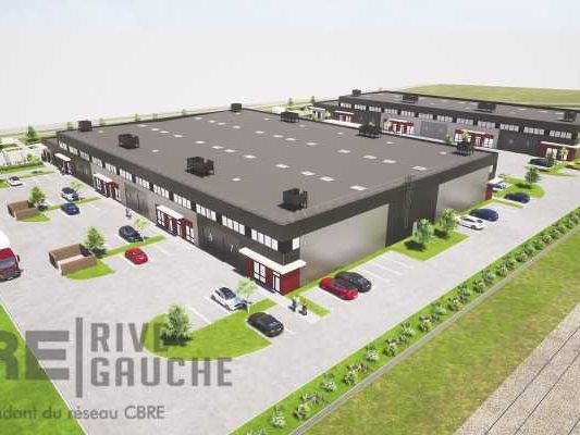 Bâtiment à construire, à usage mixte (bureaux, sh