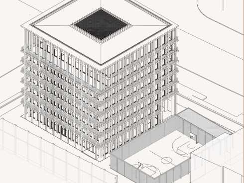 Location locaux commerciaux 186 m² non divisibles