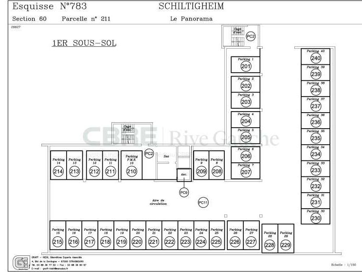 Location bureaux 840 m² divisibles à partir de 115 m²