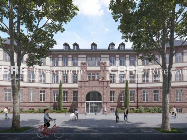 Belle visibilité depuis la Place Haguenau à Stras