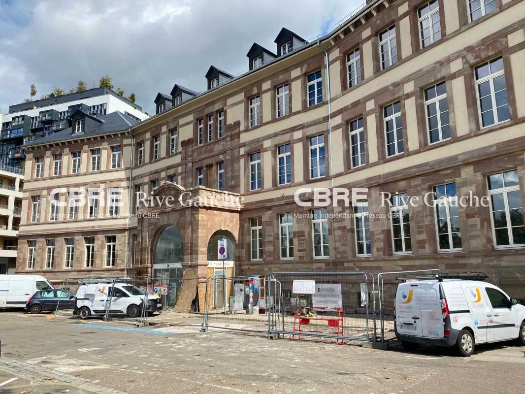 Belle visibilité depuis la Place Haguenau à Stras