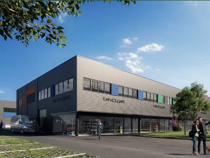 Parc d'activités situé à BISCHHEIM,  composé de 3