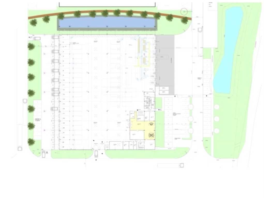 Location entrepots 4648 m² non divisibles