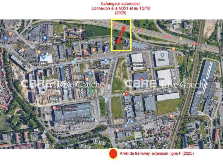 Location entrepots 404 m² non divisibles