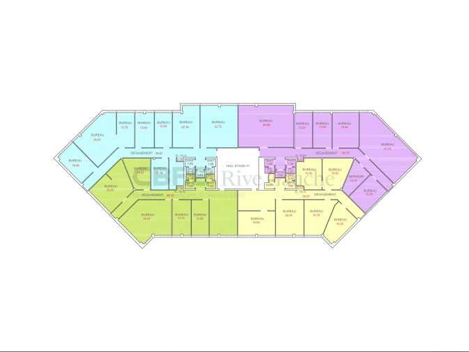 Rive Gauche CBRE vous propose dans un immeuble de