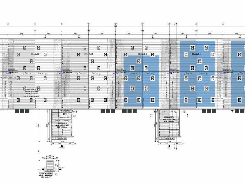 Location Entrepôts classe A 18857 m² non divisibles 02700 Tergnier