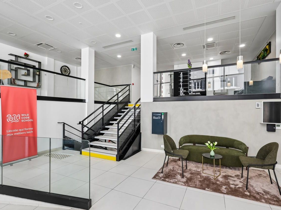 Location Bureaux 2293 m² divisibles 75020 Paris