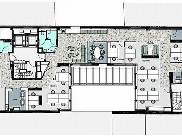 2630.9 m² pour ce bureaux en location à Paris