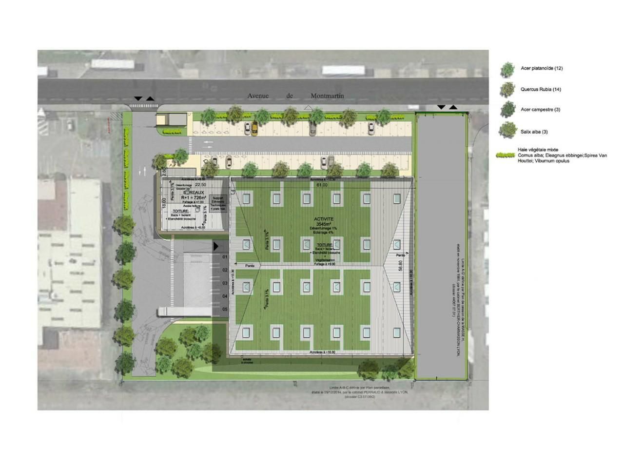 4271 m² pour ce activité en location à Corbas
