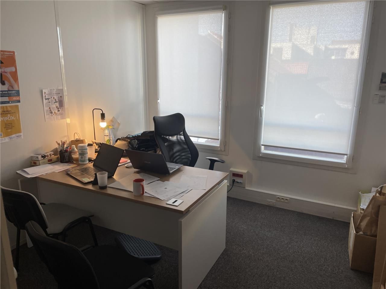 A louer, en hyper-centre de Lens, un lot de burea
