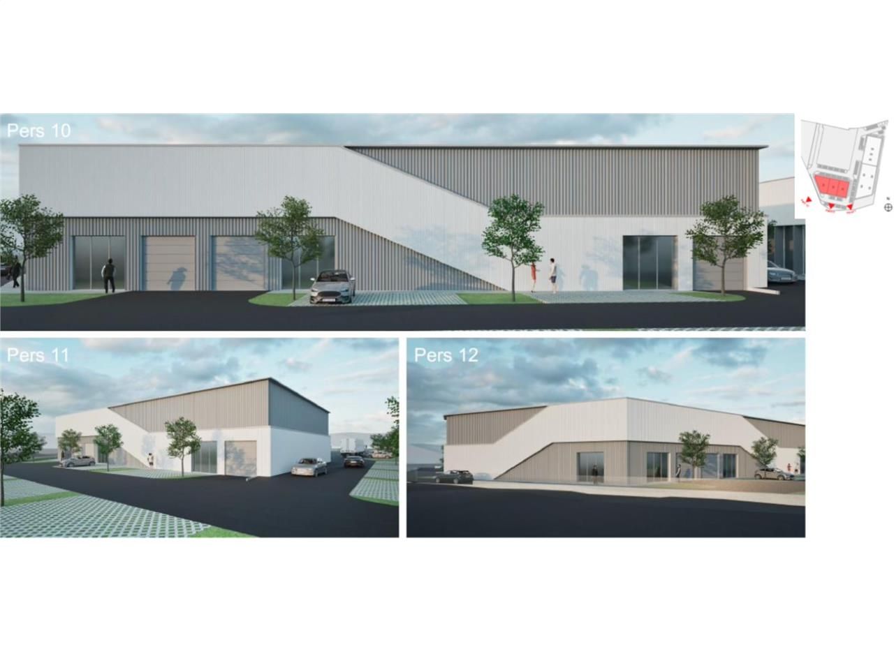 Très bel entrepôt neuf à louer à Petite Forêt au 