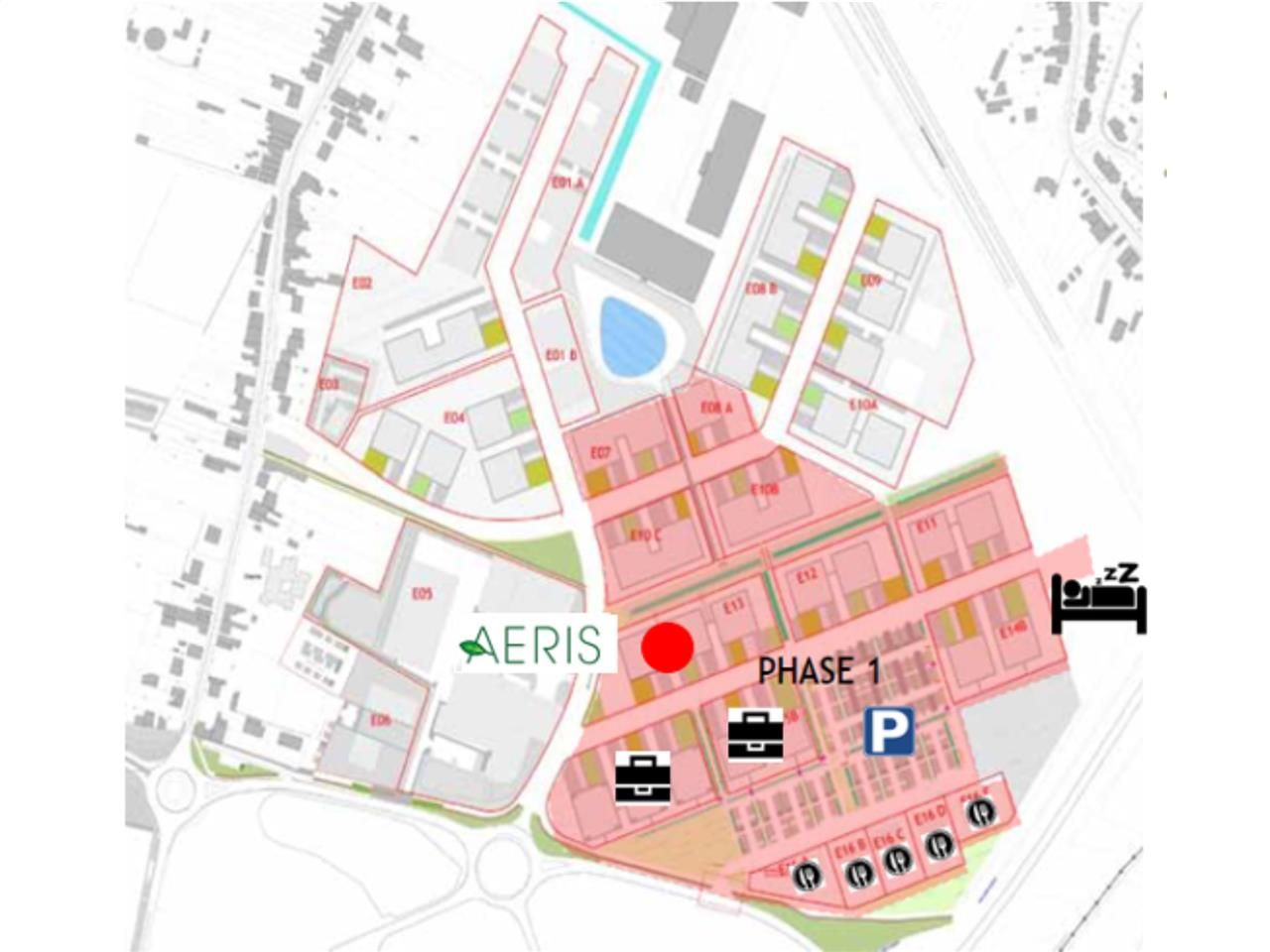 A vendre ou à louer, dans un immeuble neuf, une s