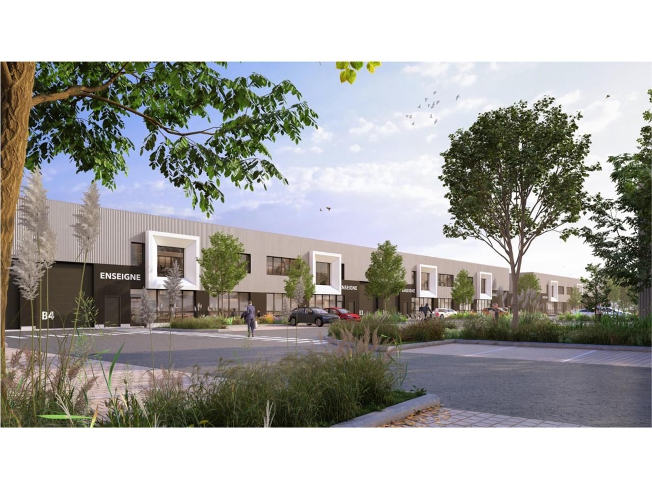 A vendre/A louer dans un nouveau parc d'entrepris