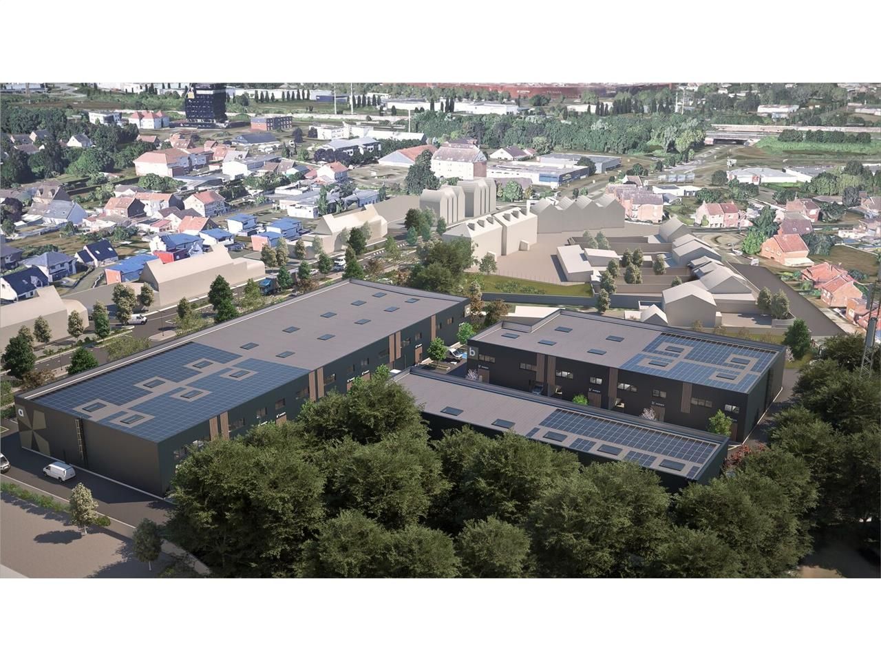 Locaux d'activité de 6337 m² divisibles à partir 