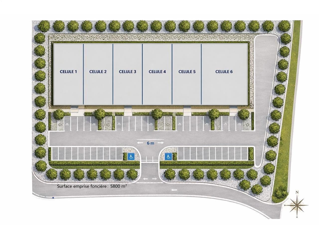 Au coeur d'une zone industrielle très recherchée 