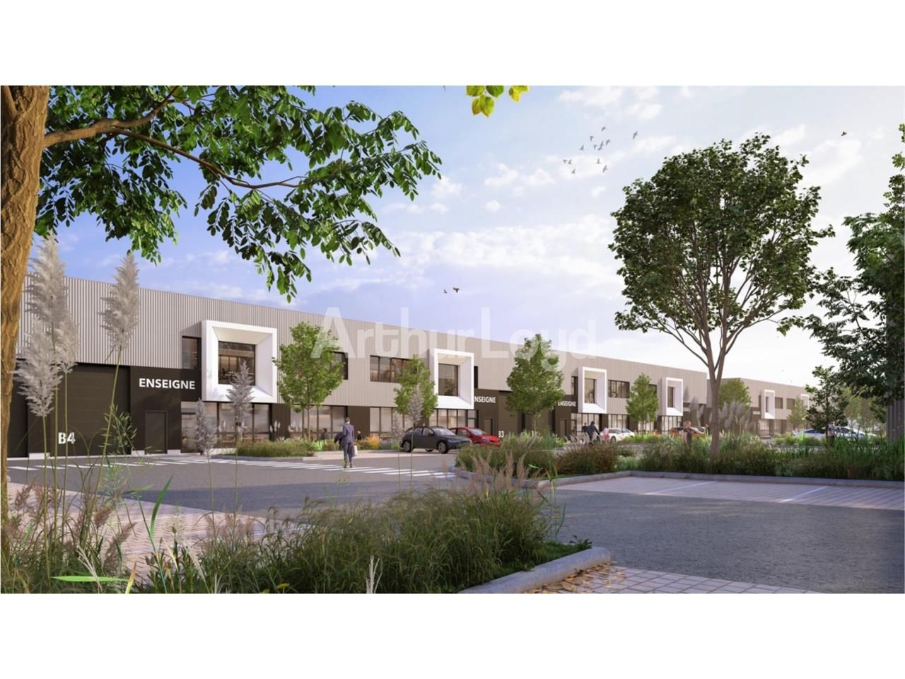 A vendre/A louer dans un nouveau parc d'entrepris