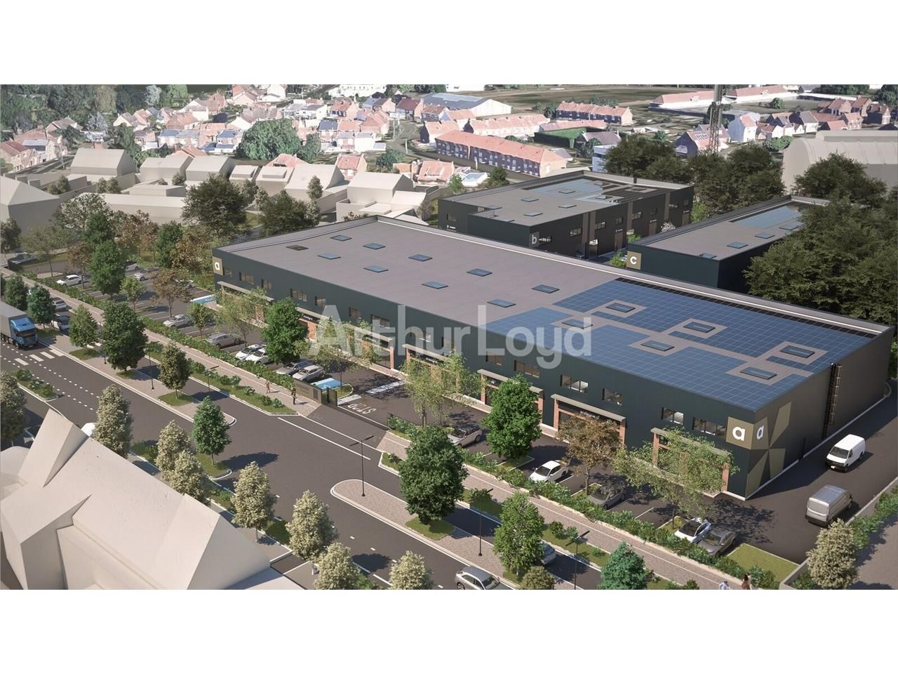 Locaux d'activité de 6 337 m² divi