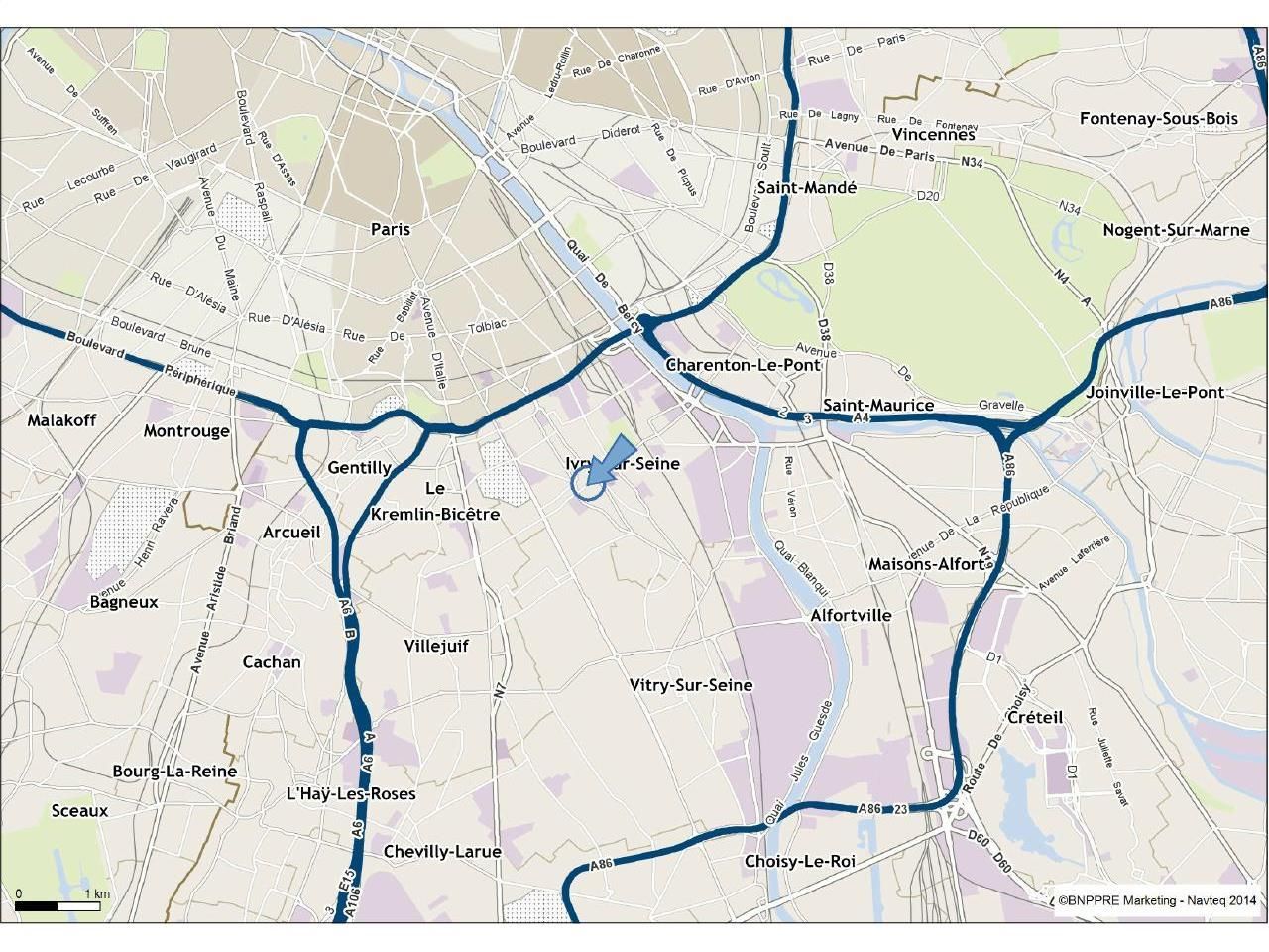 2592 m² pour ce pme-pmi en location à Ivry-sur-seine