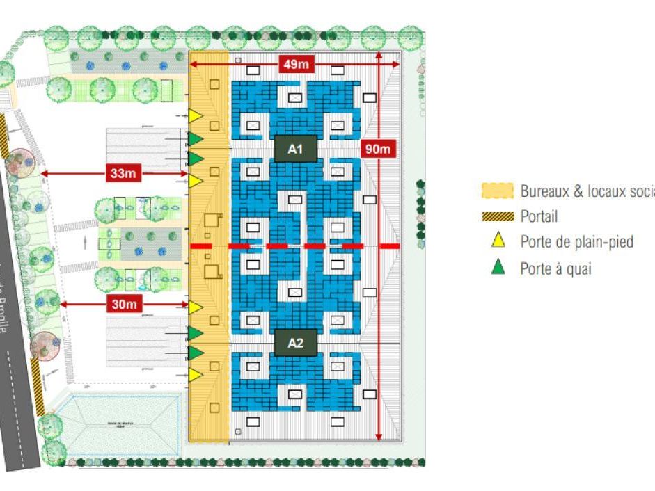 5270 m² pour ce pme-pmi en location à Aulnay-sous-bois