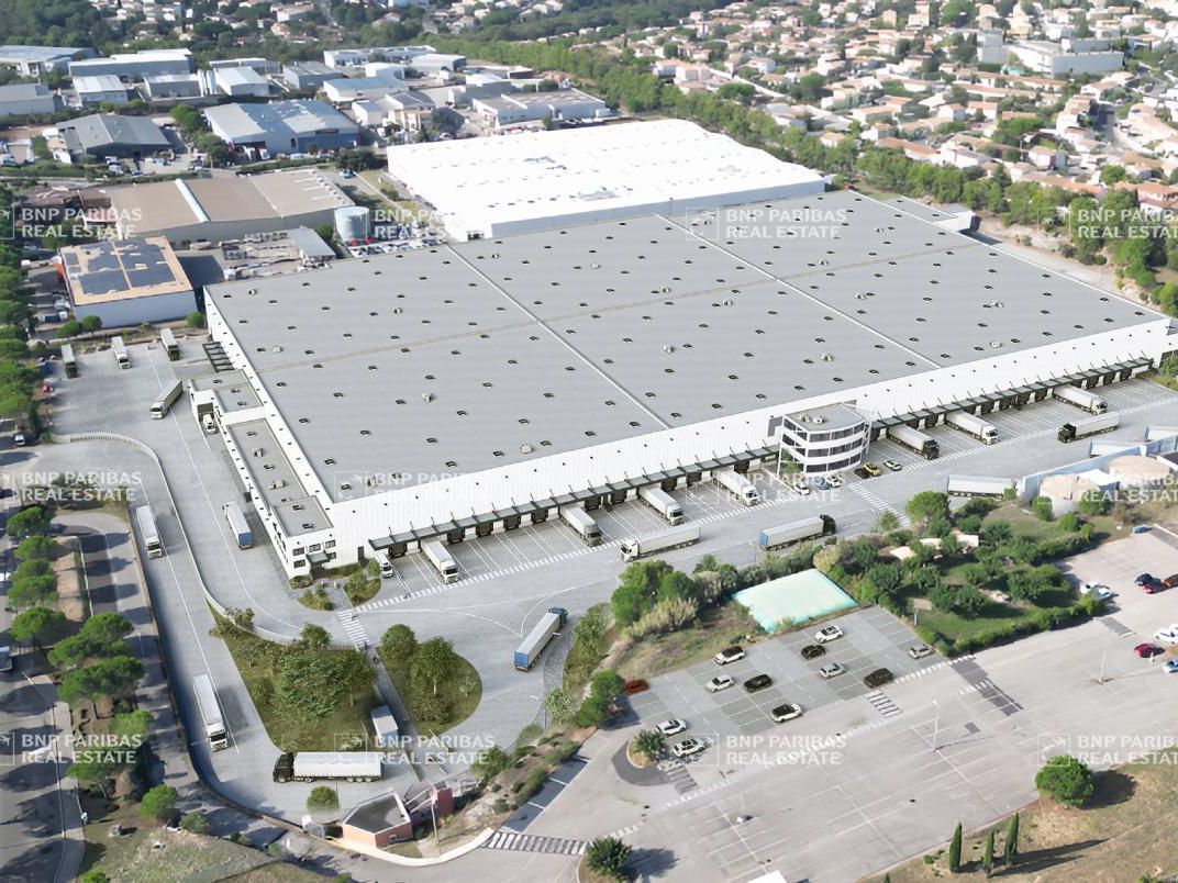 32073 m² pour cetentrepôts classe a en location à Vendargues