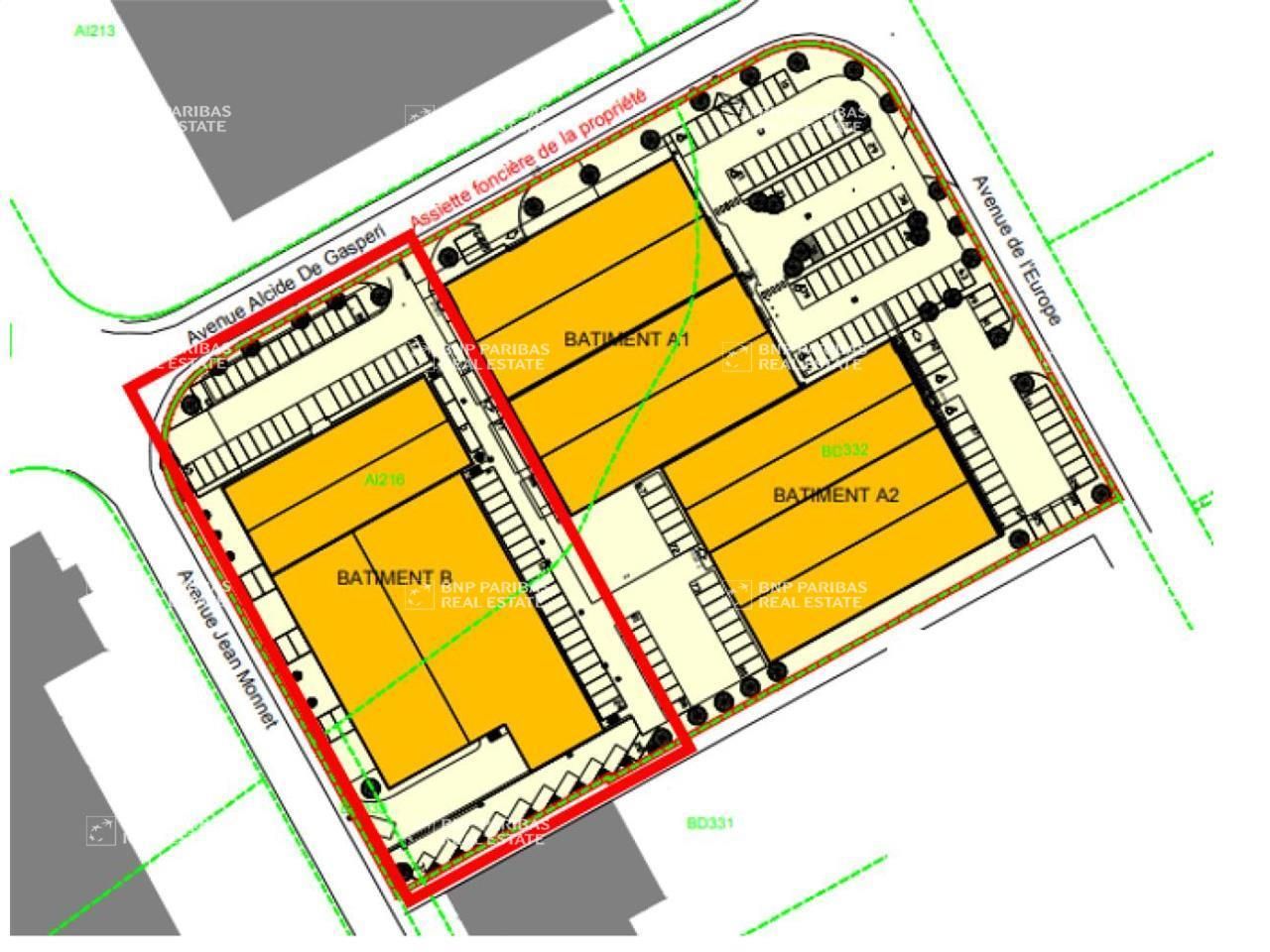 4741 m² pour ce activité en location à Roncq
