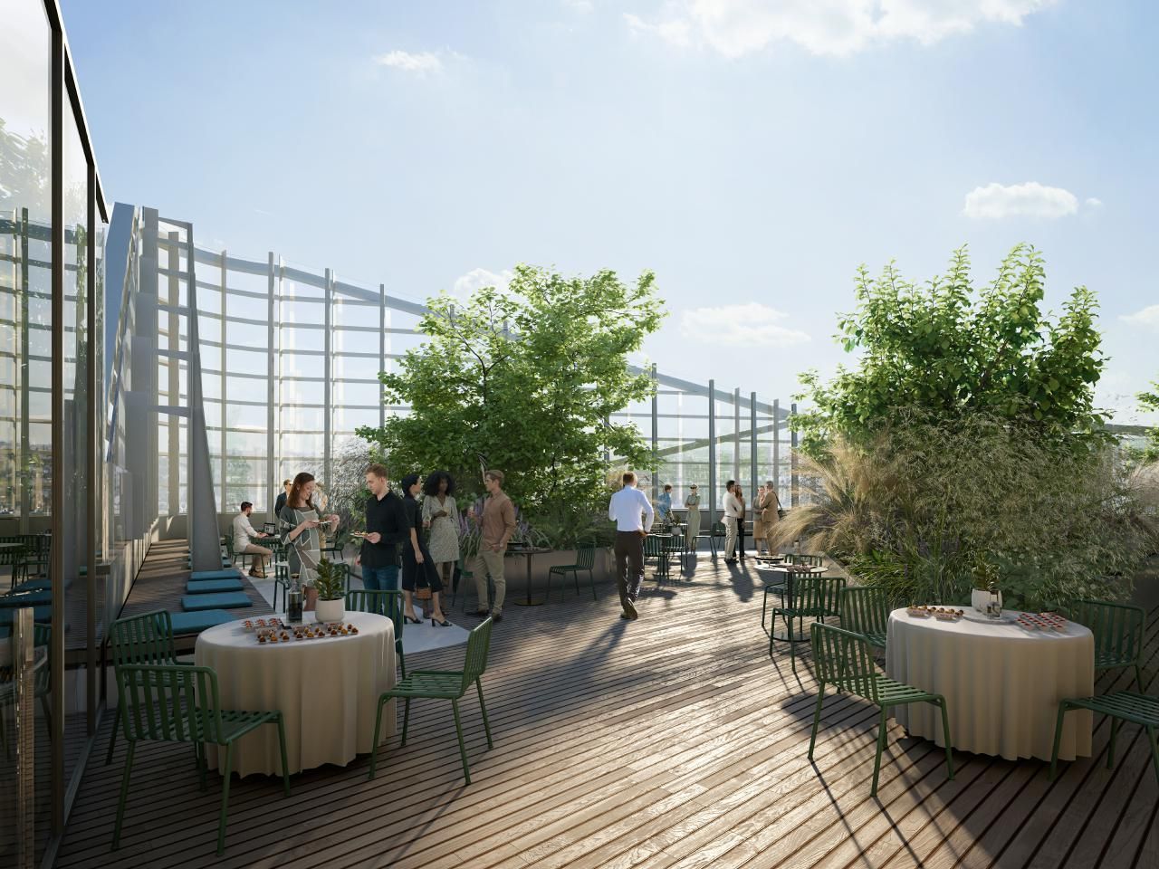 Location Bureaux 34888 m² non divisibles 75017 Paris