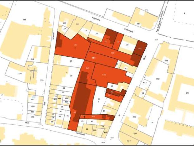 Vente bureaux 9030 m² non divisibles