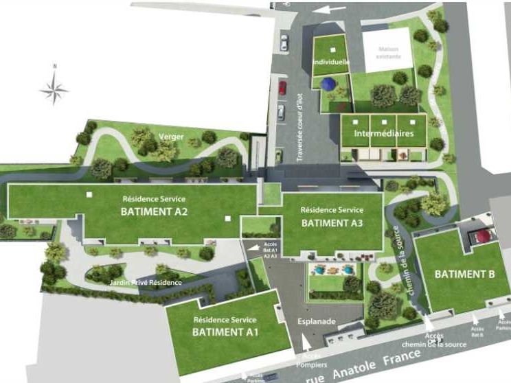 Vente bureaux 185 m² non divisibles