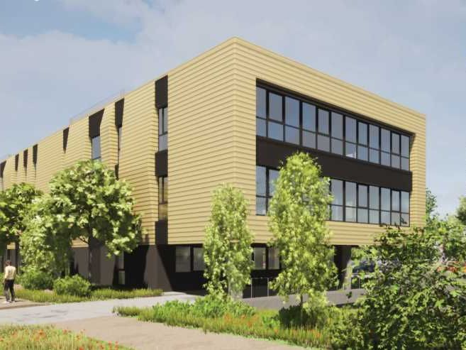 Bâtiment neuf tertiaire indépendant édifié sur 3