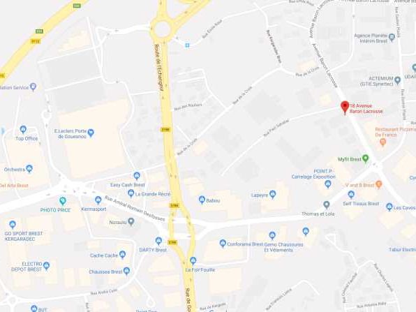 Location entrepots 680 m² non divisibles