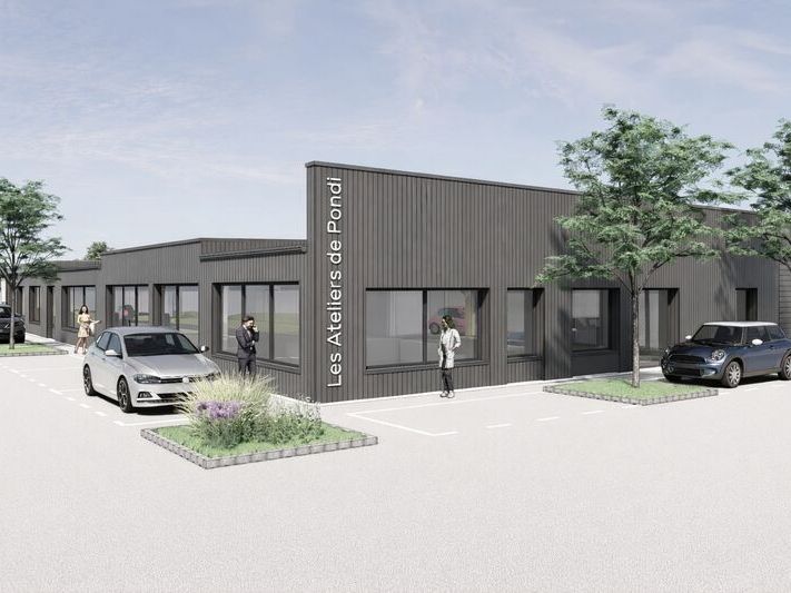 Découvrez un village d'entreprises neuf à constru