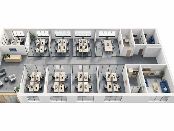 Découvrez un village d'entreprises neuf à constru