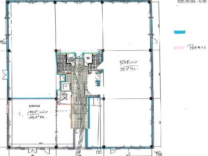 Location bureaux 1688 m² divisibles à partir de 120 m²