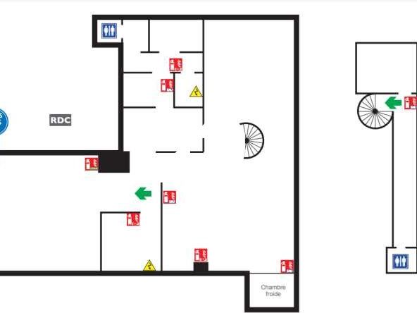 Location bureaux 287 m² non divisibles