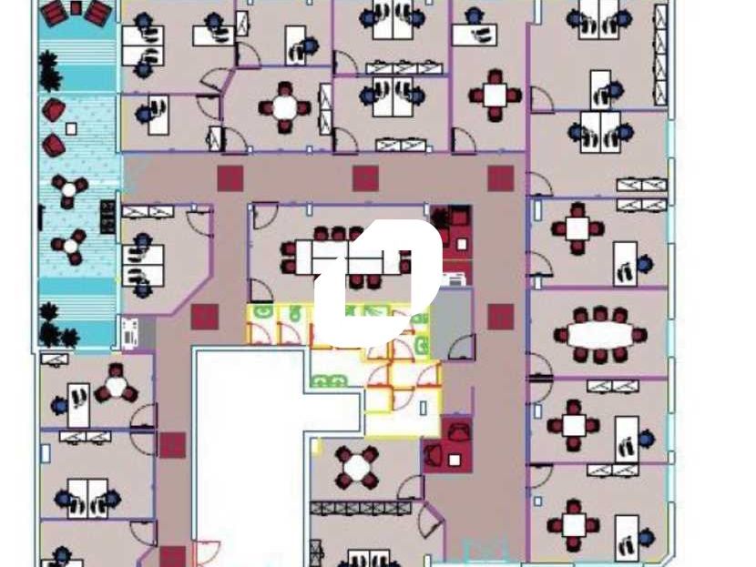 Location bureaux 520 m² divisibles à partir de 200 m²