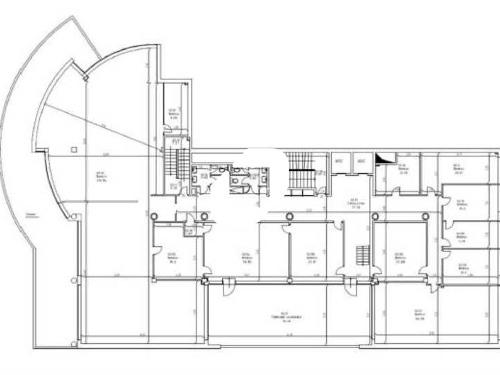 Location bureaux 1842 m² divisibles à partir de 614 m²