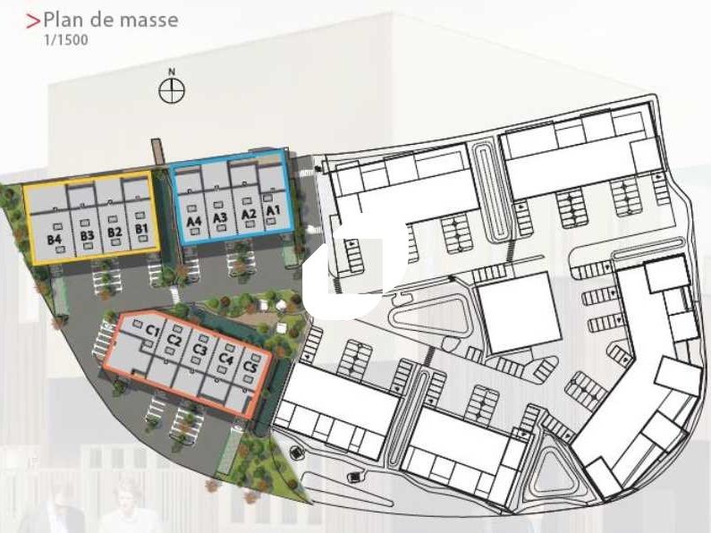 Vente entrepots 3381 m² divisibles à partir de 630 m²