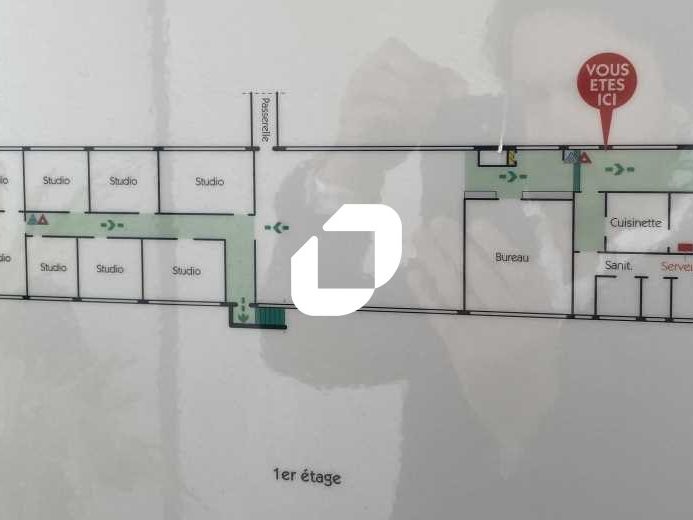Location bureaux 445 m² divisibles à partir de 210 m²