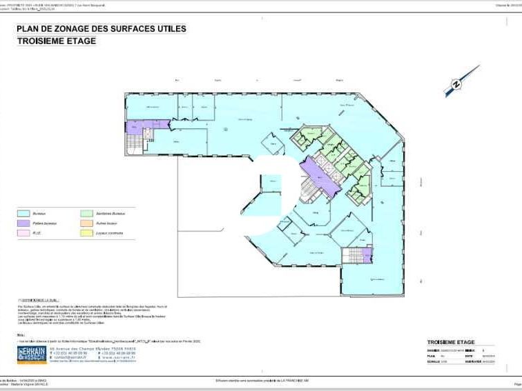 Location bureaux 1431 m² divisibles à partir de 700 m²