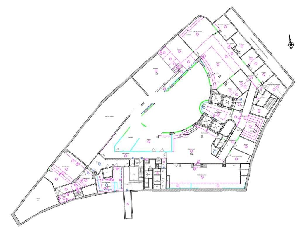 Location bureaux 2803 m² divisibles à partir de 842 m²